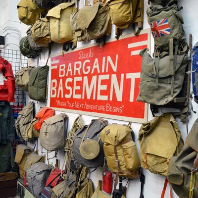 This isn’t your mom’s (bargain) basement. - Next Adventure