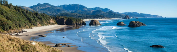 photo of the oregon coast at ecola state park