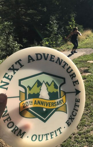 Gear Review: Next Adventure 20th Anniversary Logo Disc Golf Driver - Next Adventure