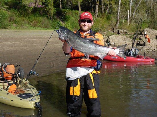 Kayak Fishing: Chinook Salmon Willamette River - Next Adventure
