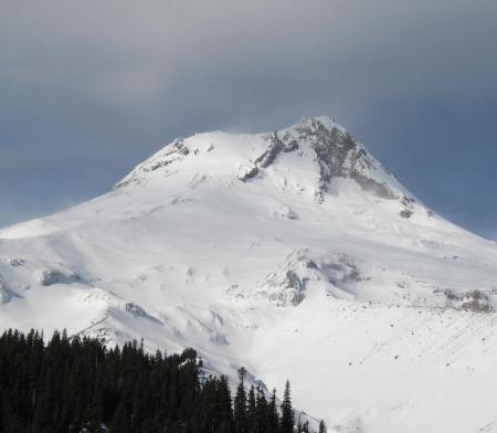 Snowboard Mountaineering Mt. Hood- Newton Clark Headwall Funnel - Next Adventure