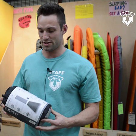 Video Gear Review:  Exped Downmat 7 M Insulated Sleeping Pad with Integrated Pump - Next Adventure