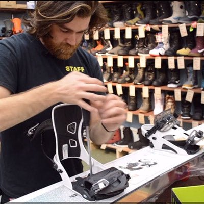 Video: How To Mount and Adjust Snowboard Bindings - Next Adventure