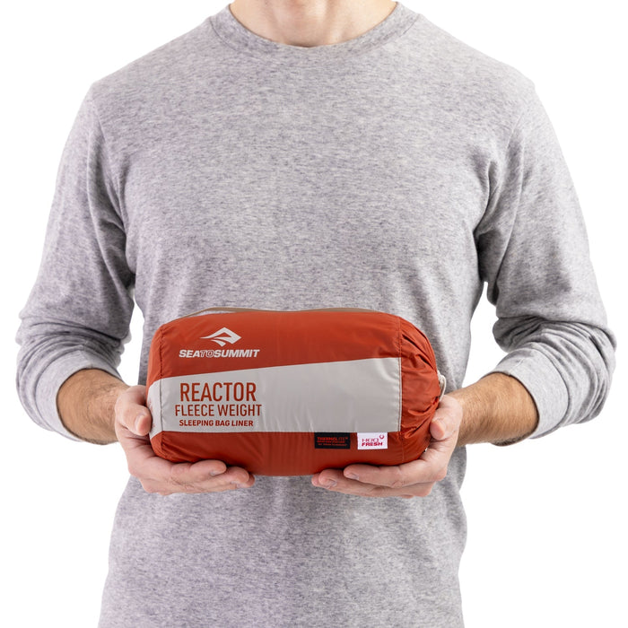 Reactor Fleeceweight liner in use