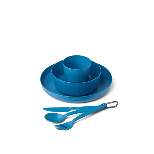 Sea to Summit Camp Dinnerware Set in Cendre Blue