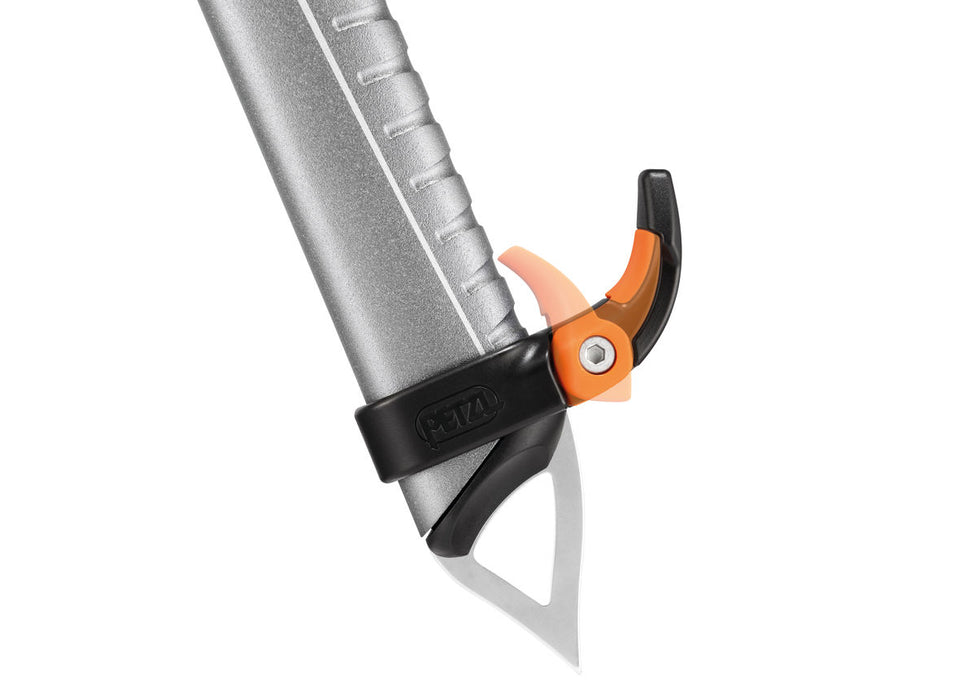Petzl SUM'TEC ice axe, TRIGREST handrest detail
