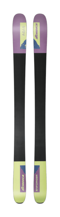 Nordica Enforcer 104 skis, tip detail