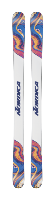 Nordica Unleashed 98 CA skis, tip detail