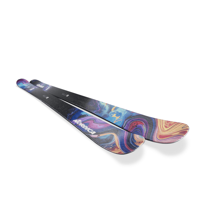 Nordica Unleashed 98 CA skis, topsheet detail