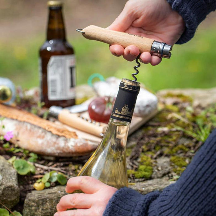 Opinel #10 CORKSCREW WITH BOTTLE OPENER KNIFE - Next Adventure