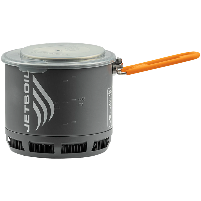 Jetboil Stash packed with handle out