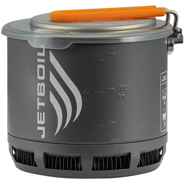 Jetboil Stash packed with handle folded