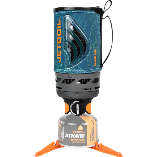 Jetboil Flash 1.0L Fast Boil System, Ocean Topo