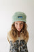 KAVU Fur Ball Beanie in Soft Sage, additional view