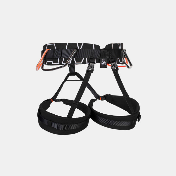 Mammut 4 Slide Harness, rear view showing belay loop and wear indicator