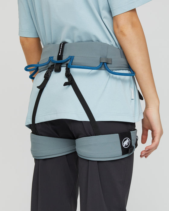 Mammut Ophir 3 Slide 2.0 Women's Harness, as worn