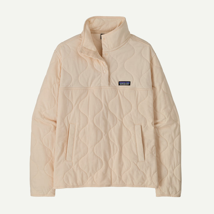 Patagonia Women's Daily Quilted Snap-T Pullover, Natural