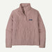 Patagonia Women's Daily Quilted Snap-T Pullover, Stingray Mauve