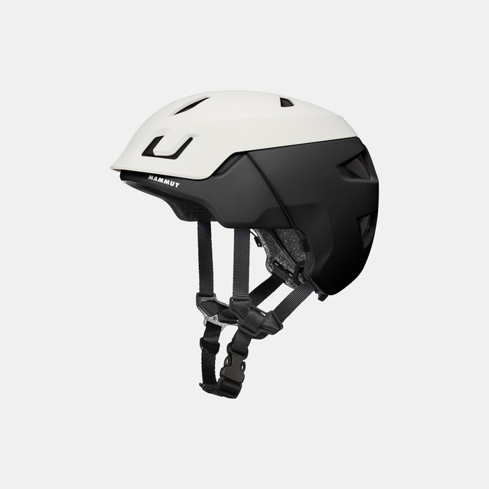 Mammut Haute Route Helmet, white-black, front three-quarter