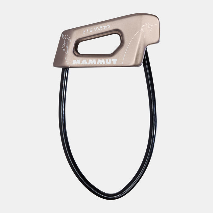 Mammut Crag Light Belay device, grey