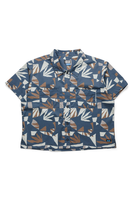 KAVU Sea La Vie shirt in Mod Leaf