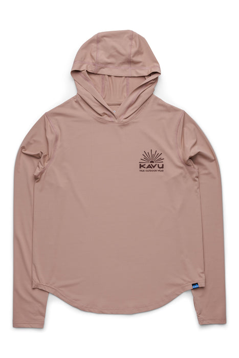 KAVU Sunlite Hoodie in Burnt Sugar