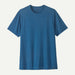 Patagonia Men's Capilene Cool Trail Shirt in Aquatic Blue