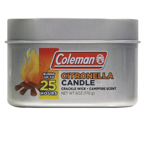 Coleman 25 HOUR TIN CANDLE - CAMPFIRE SCENT - Next Adventure