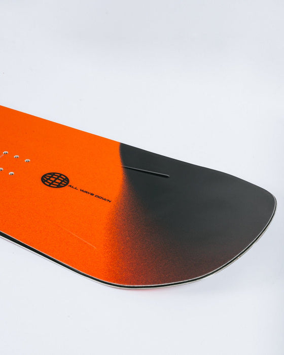 Rome Ravine snowboard tail