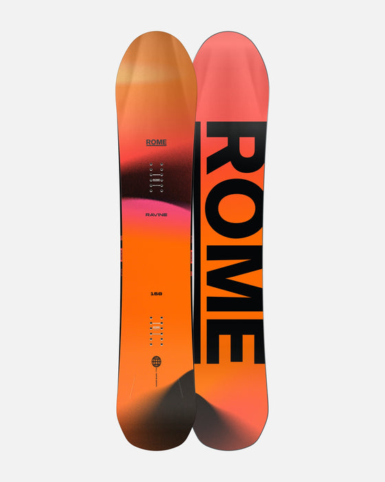 Rome Ravine snowboard 2025/26, topsheet and base