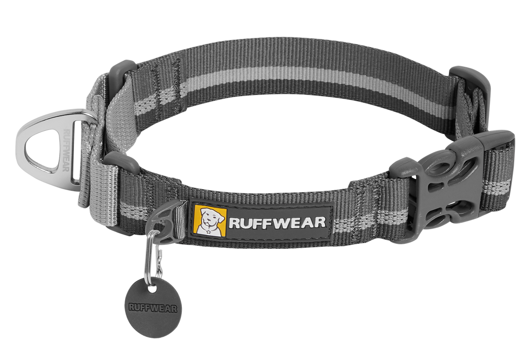 Ruffwear Web Reaction Collar in Granite Gray