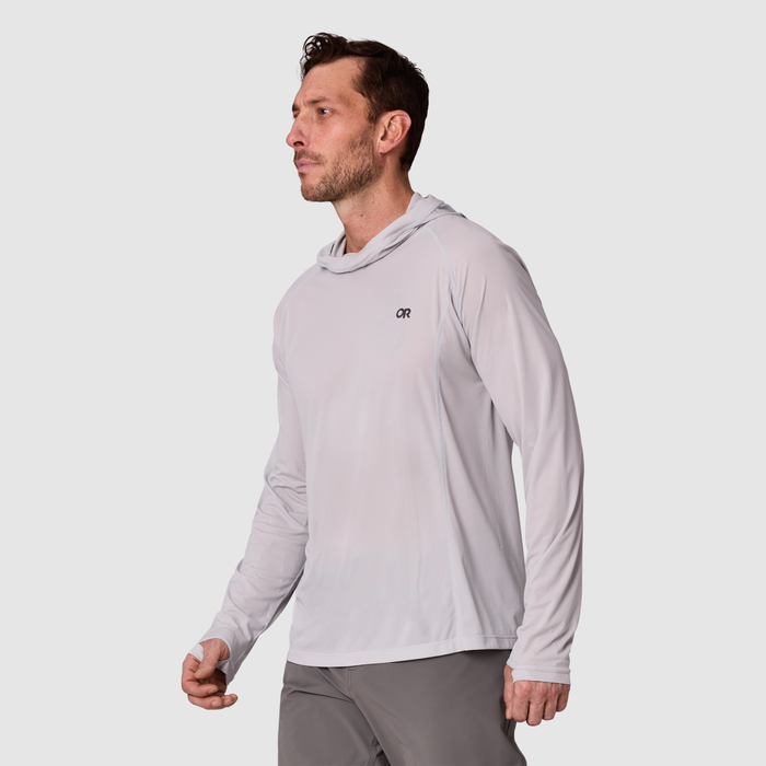 Outdoor Research Men's Echo Hoodie in Pebble, view 3