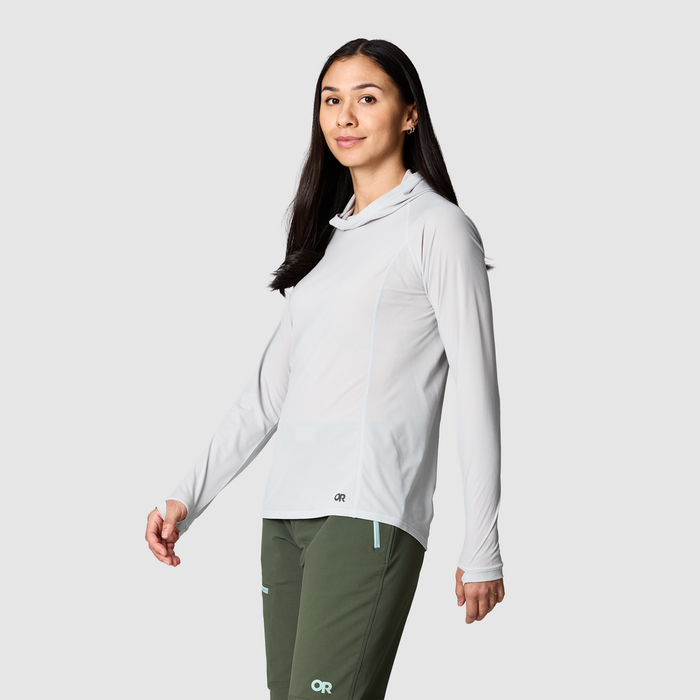 Outdoor Research Women's Echo Hoodie in Pebble, view 3