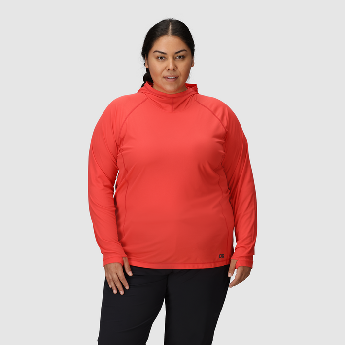 Outdoor Research Women's Echo Plus Size Hoodie in Sunrise
