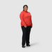Outdoor Research Women's Echo Plus Size Hoodie in Sunrise, view 4