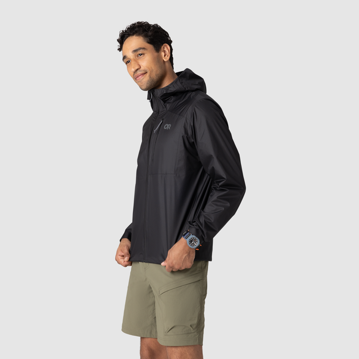 Outdoor Research Men's Helium UL Jacket in Black, view 3
