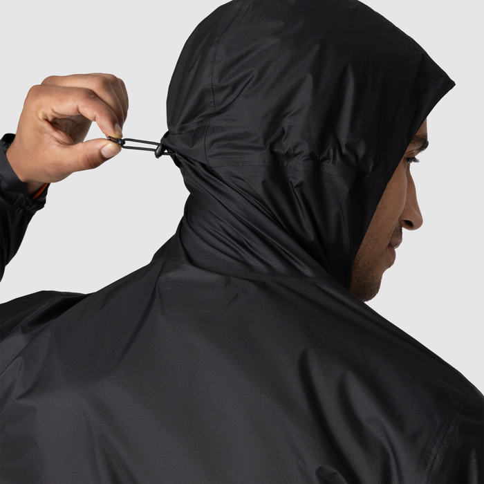 Outdoor Research Men's Helium UL Jacket in Black, view 6