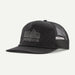 Patagonia Airfarer Cap - Strata Stencil: Black