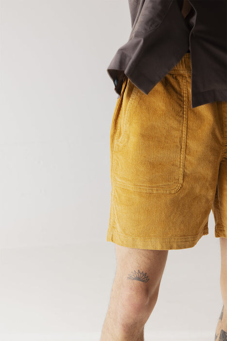 KAVU Take Ten short in Wood Thrush, on model