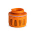 Grayl GeoPress replacement purifier cartridge, Orange, profile view