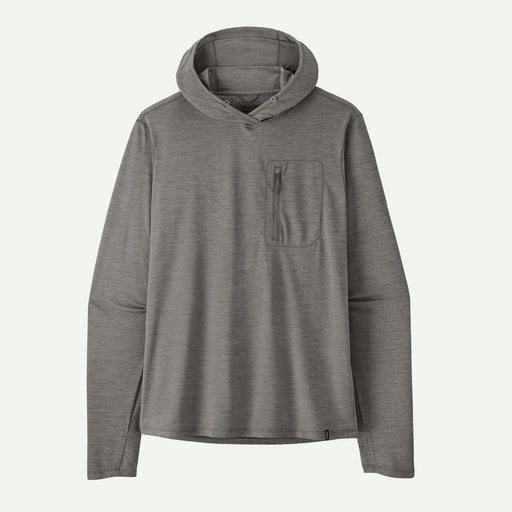 Patagonia Men's Capilene Cool Sun Hoody in Forge Grey - Noble Grey X-Dye