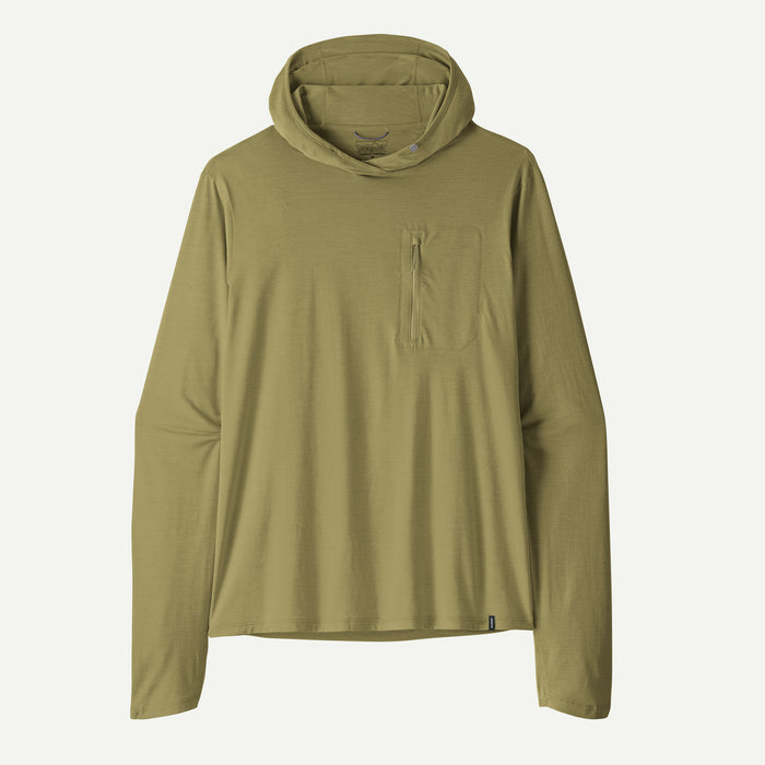 Patagonia Men's Capilene Cool Sun Hoody in Gumtree Green - Light Gumtree Green X-Dye