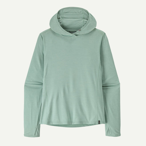 Patagonia Women's Capilene Cool Sun Hoody in Thermal Blue - Thin Ice X-Dye