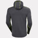 Helly Hansen Men's LIFA Merino Midweight Base Layer Hoodie in Thunder Grey