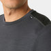 Helly Hansen Men's LIFA Merino Midweight Crew Base Layer in Thunder Grey