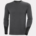 Helly Hansen Men's LIFA Merino Midweight Crew Base Layer in Thunder Grey