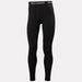 Helly Hansen Men's LIFA Merino Midweight Base Layer Pants in Black