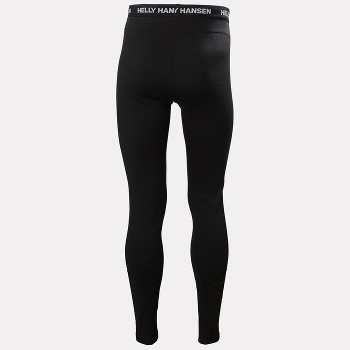 Helly Hansen Men's LIFA Merino Midweight Base Layer Pants in Black
