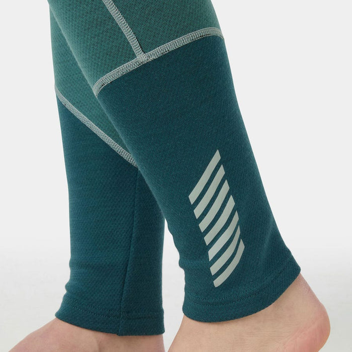 Helly Hansen Women's LIFA Merino Midweight Base Layer Pants in Opal Green