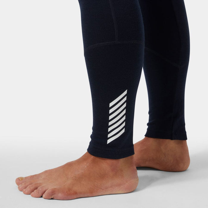 Helly Hansen Women's LIFA Merino Midweight Base Layer Pants in Navy